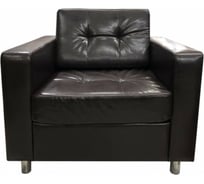 Кресло Мягкий офис Офис Классик шоколадное ОК102ШК