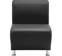 Секция дивана Мягкий офис Классик одноместная черная КЛ501ЧН