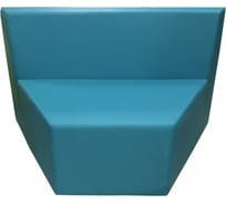 Секция дивана Мягкий офис V Мозаика бирюзовая МЗКV601БРЗ