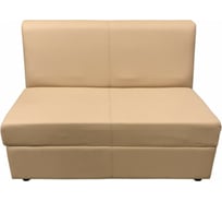 Секция дивана Мягкий офис Кардинал двухместная бежевая КРД601БЖ