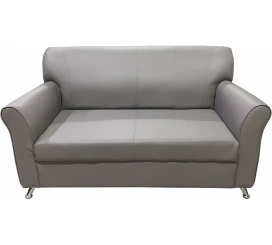 Диван Мягкий офис Европа smoky двухместный дымчатый ЕВР209SMK 1