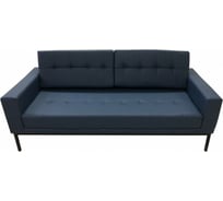 Диван Мягкий офис Лорд трехместный темно-синий МТЛРД301СН1