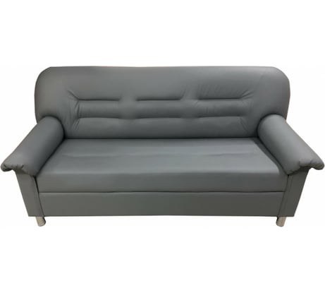 Диван Мягкий офис трехместный серый МО301СР