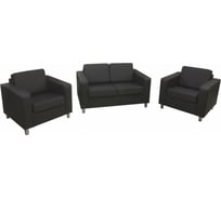 Комплект Мягкий офис Артур черный КОМАРТ401ЧН