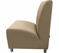 Секция дивана Мягкий офис Блюз одноместная бежевая БЛЗ501БЖ