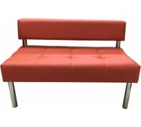 Секция дивана Мягкий офис Сатурн Oregon 23 двухместная морковная СТР601МРК