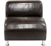 Секция дивана Мягкий офис Офис Комфорт одноместная шоколадная ОФК502ШК