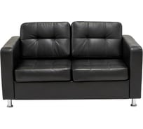 Диван Мягкий офис Офис Классик с механизмом двухместный черный ОК203ЧН_MH