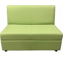 Секция дивана Мягкий офис Кардинал двухместная салатовая КРД601СЛТ