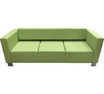 Диван Мягкий офис Гадес четырехместный салатовый ГД401СЛТ