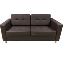 Диван Мягкий офис Офис Классик трехместный шоколадный ОК301ШК
