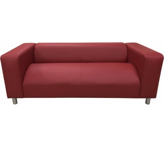 Диван Мягкий офис Офис Комфорт двухместный красный ОФК201КР 1