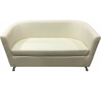 Диван Мягкий офис Волна двухместный кремовый ВЛН201КРМ