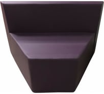 Секция дивана Мягкий офис V Мозаика фиолетовая МЗКV601ФЛ