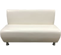 Секция дивана Мягкий офис Классик двухместная белая КЛ601МЛ