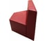 Секция дивана Мягкий офис V Мозаика красная МЗКV602КР 7