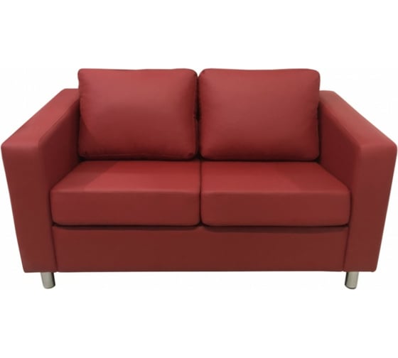 Диван Мягкий офис Ватсон с механизмом двухместный красный ВТС201КР_MH 1