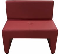 Диван Мягкий офис Ритм одноместный красный РТ101КР