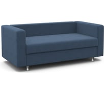 Диван офисный Шарм Бит велюр синий 24062028470