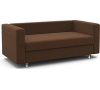 Диван офисный Шарм Бит велюр коричневый 24062028468