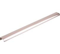 Ручка накладная Стройбат 600, алюминий, матовый никель, 5 шт, 598130