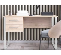 Стол компьютерный Альянс мебель, с вырезом, 1200х740х750, Черный 832478