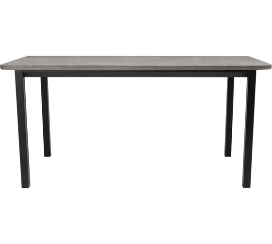 Стол офисный LuxAlto ST45 черный/ ЛДСП дуб бежево-серый, 160x70, 34461 1