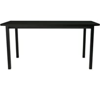 Стол офисный LuxAlto ST45 черный/ ЛДСП черный, 160x70, 34454