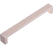 Ручка-скоба Стройбат скамейка 192мм (матовый никель 5 шт) 591980