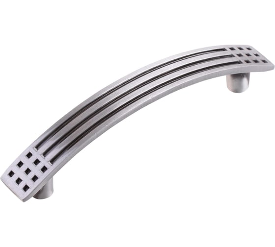 Ручка-скоба Стройбат  96мм (матовый хром 5 шт) 591870 1