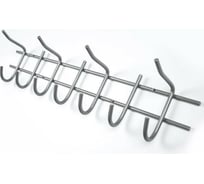 Настенная вешалка Трибатрон НВ-7 алюминиевый металлик 87874