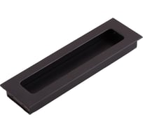 Ручка врезная Стройбат 128 алюм. (матовый черный 5 шт) 598620