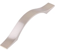 Ручка дуга широкая Стройбат 96 алюм. (матовый никель 5 шт) 599170