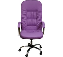 Кресло для руководителя Креслов Болеро фиолетовый КВ-03-0407