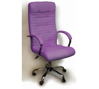 Кресло для руководителя Креслов Атлант фиолетовый КВ-02-0407