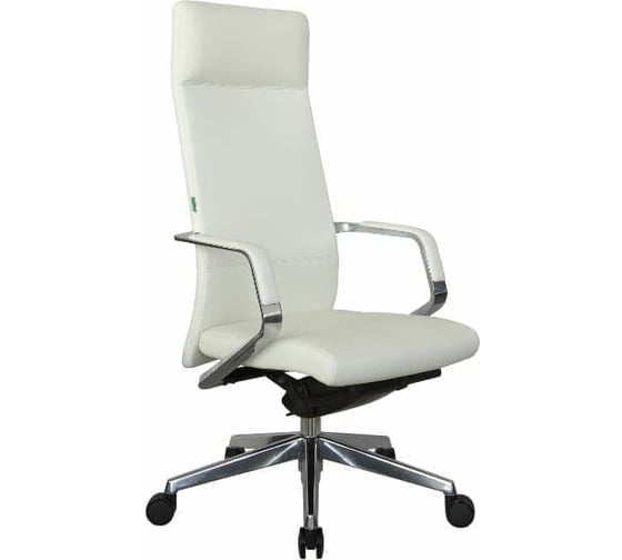 Кресло RIVA Chair RCH А1811 белый 6207 натуральная кожа УЧ-00000513