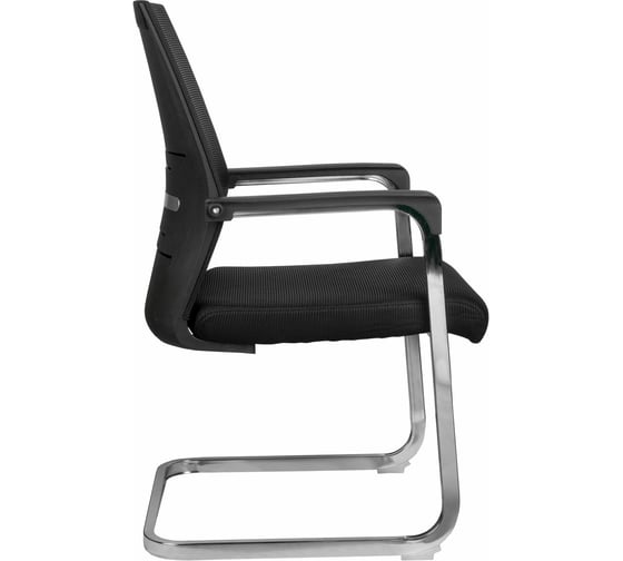 Кресло RIVA Chair RCH D818 черная сетка на полозьях УЧ-00000868