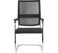 Кресло RIVA Chair RCH D201 черная сетка на полозьях УЧ-00001055