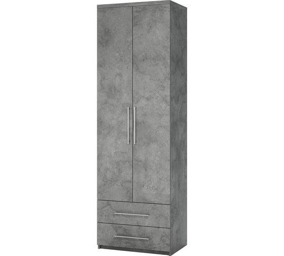 Шкаф офисный с полками и ящиками Шарм Мелодия МПЯ-21 80х60, серый Ароза Реликтовая 24062028658 1