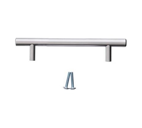 Ручка-рейлинг Mebax диаметр 12 мм, 96 мм, матовый хром, 00-00001565