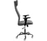 Кресло TetChair AVIATOR PLT metalBL флок/ткань, серый, 29/W-12 24682 16