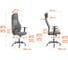 Кресло TetChair AVIATOR PLT metalBL ткань, светло - коричневый / серый, KUB 03/W-12 25108 2