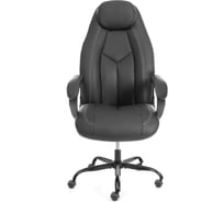 Кресло TetChair Boss metalBL кож/зам, черный, 36-6 25281