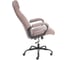 Кресло TetChair Boss metalBL ткань, светло-коричневый, KUB 03 25265 14