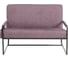 Диван TetChair Charli LUX велюр/букле, VT shape wood rose 25186 8