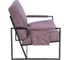 Диван TetChair Charli LUX велюр/букле, VT shape wood rose 25186 11