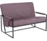 Диван TetChair Charli LUX велюр/букле, VT shape wood rose 25186 1