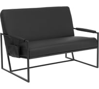 Диван TetChair Charli LUX экокожа , Sharp черный 25216