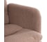 Кресло TetChair Dover хром букле, коричневый, barni cocoa 24938 7
