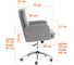 Кресло TetChair Dover хром букле, серый, barni grey 24940 2